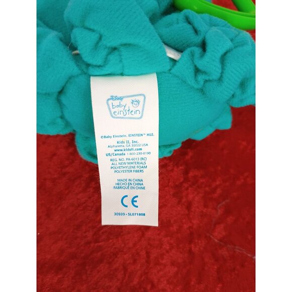 Octopus Baby Einstein Activity‎ Arms Hanging Crib Rattle Teal Plush Stuffed Toy - Picture 6 of 7
